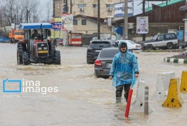 هواشناسی نسبت به آبگرفتگی معابر عمومی در مازندران هشدار داد