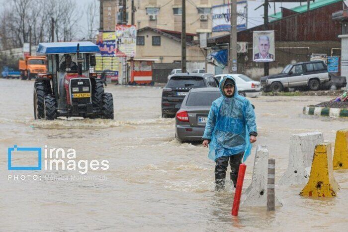 هواشناسی نسبت به آبگرفتگی معابر عمومی در مازندران هشدار داد